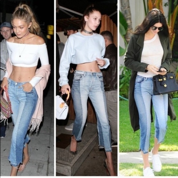 Frame Le Mix Nouveau Boyfriend Denim Crop jeans - Picture 2 of 15